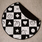 Sleepy Kiwi Quilted Playmat
