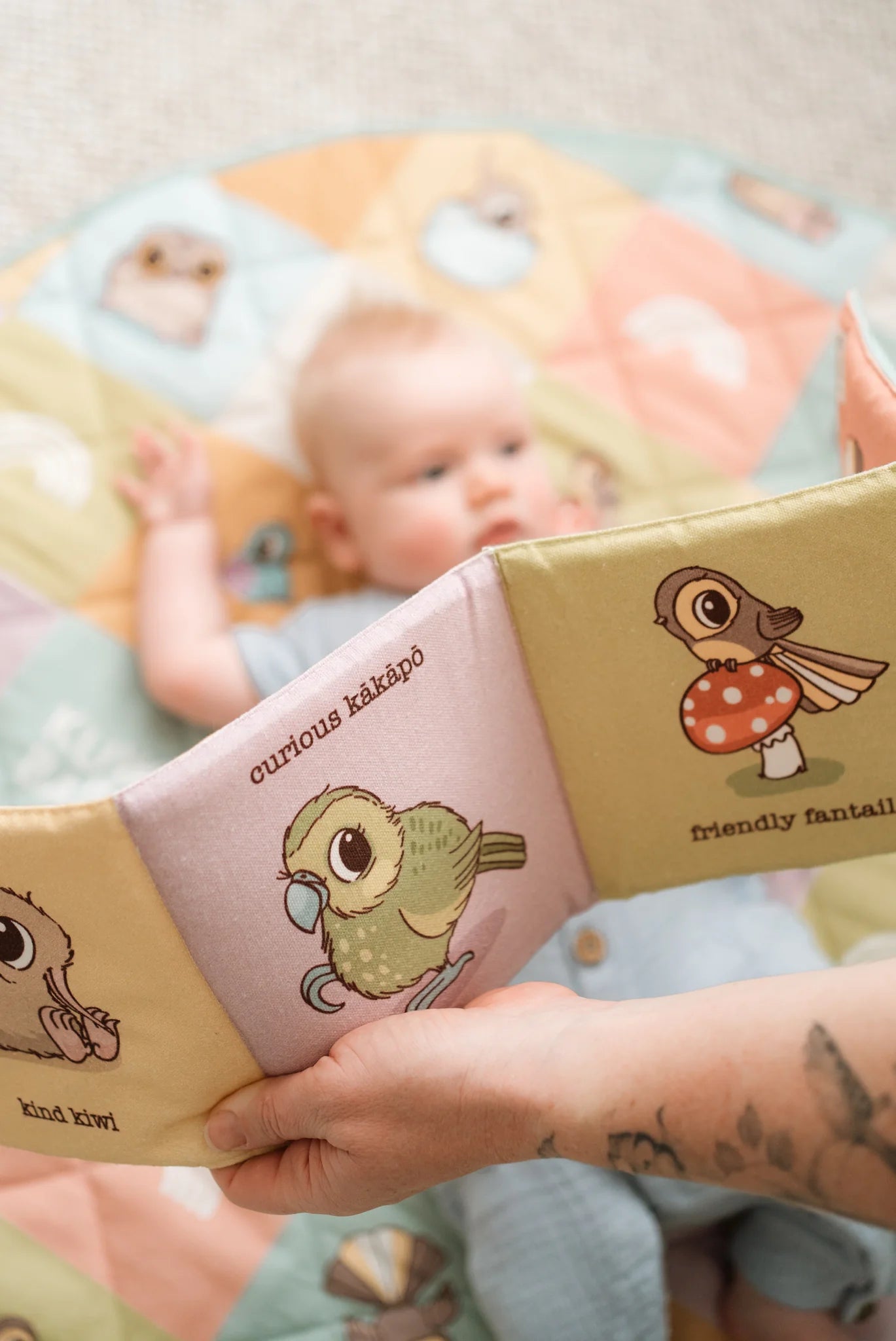 Kuwi Fabric Book of Birds