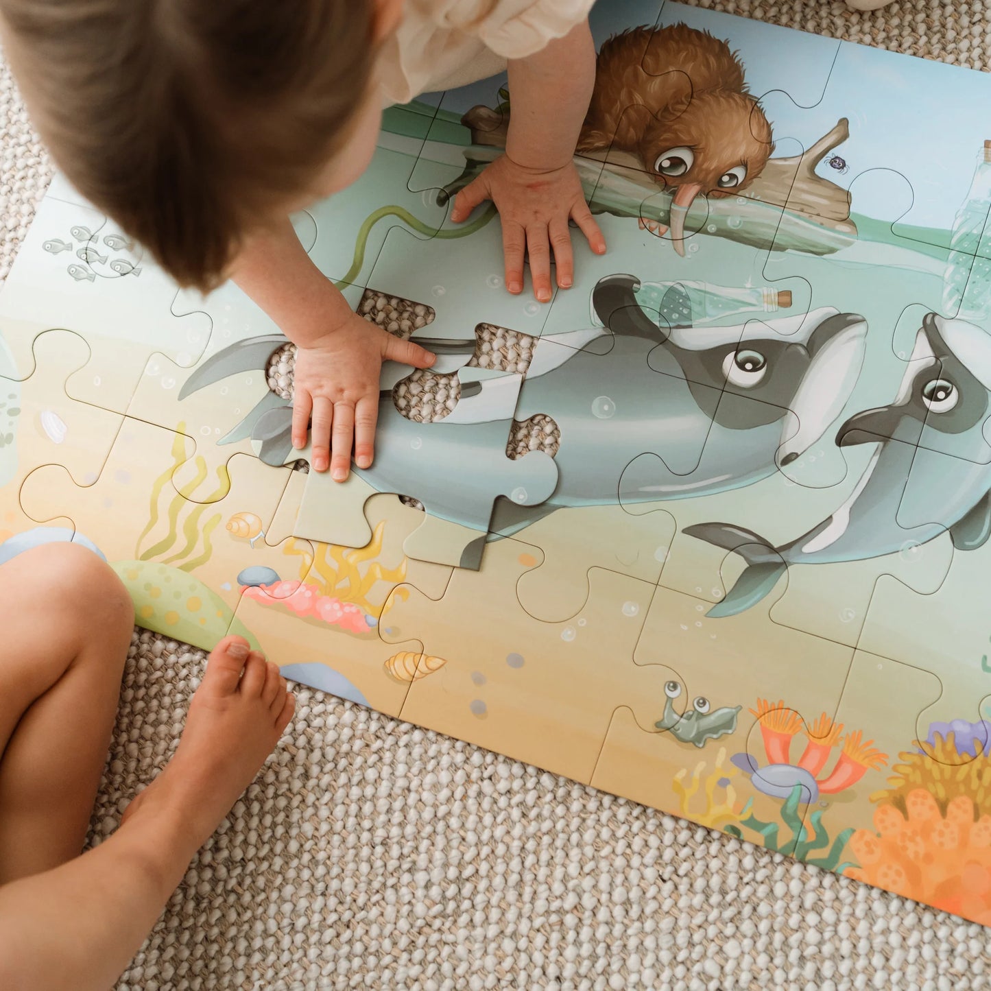 Kuwi & the Māui Dolphin Mischief 24 piece