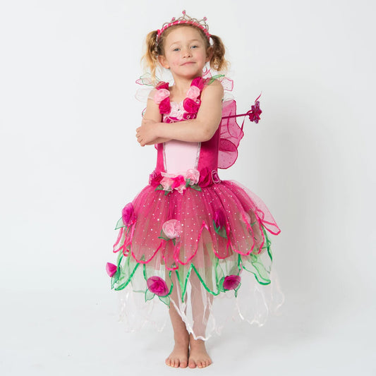 Bloom Fairy Dress Hot Pink