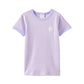 Milky Lilac Mist Rib Tee