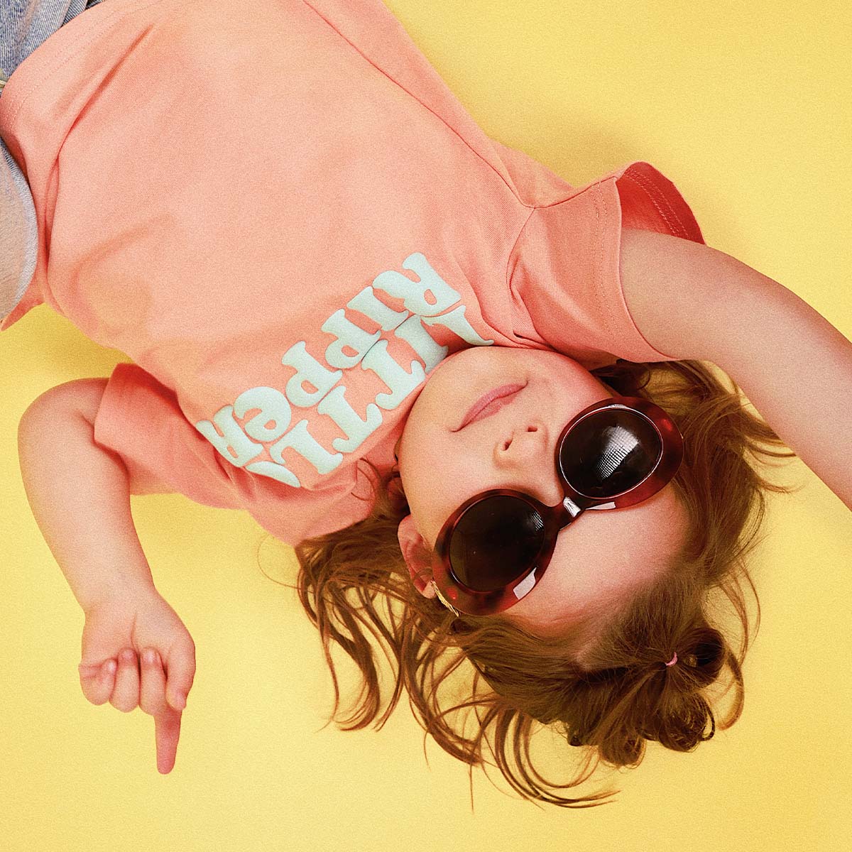 Skwosh Little Ripper Tee Coral