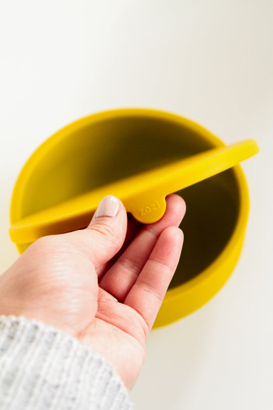 Zazi Clever Bowl with lid Yolk