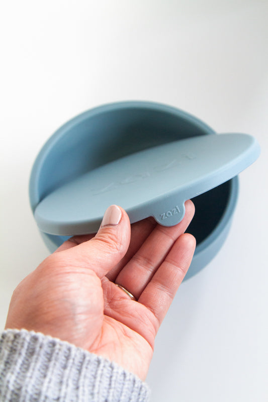 Zazi Clever Bowl with lid Sky
