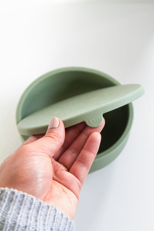 Zazi Clever Bowl with lid Sage
