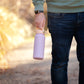 Zazi Flexiflask 1L Peach Sherbert