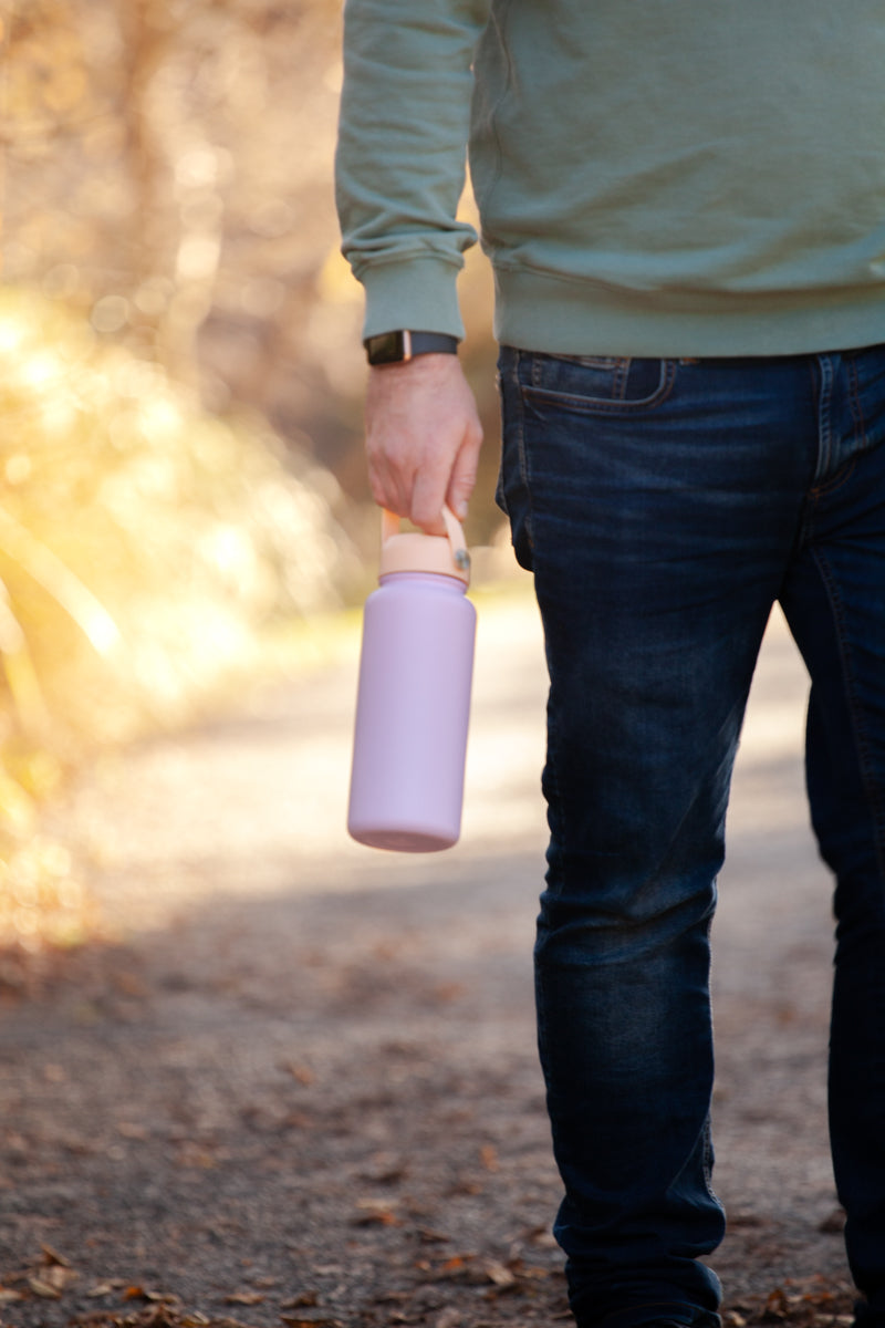 Zazi Flexiflask 1L Peach Sherbert