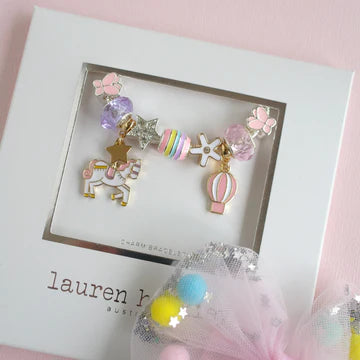 Lauren Hinkley Unicorn Carousel Charm Bracelet