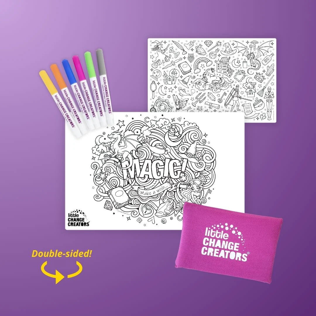 Little Change Creators Pocket Reuseable Colouring Set Magic
