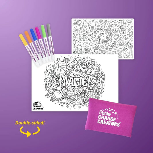 Little Change Creators Pocket Reuseable Colouring Set Magic