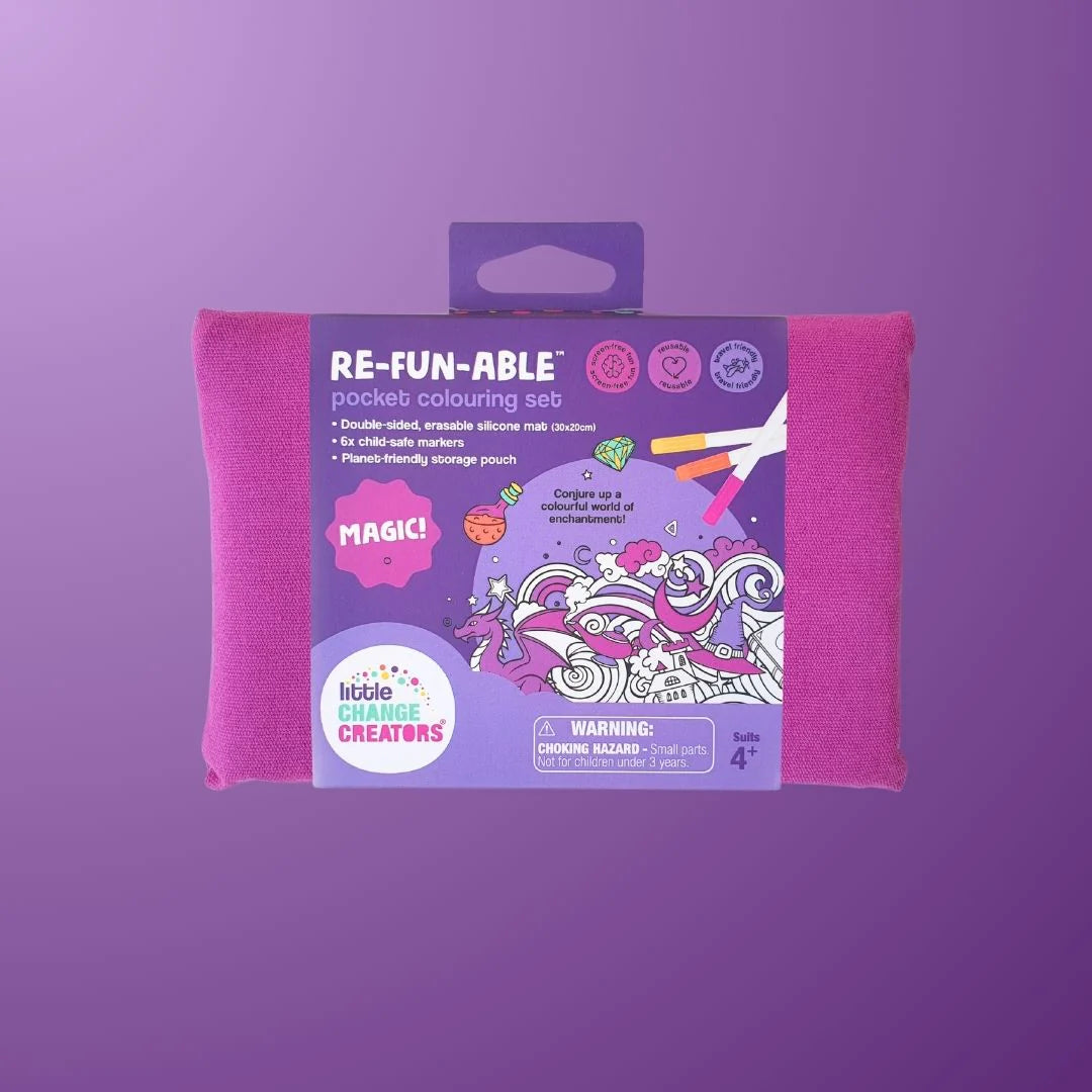 Little Change Creators Pocket Reuseable Colouring Set Magic