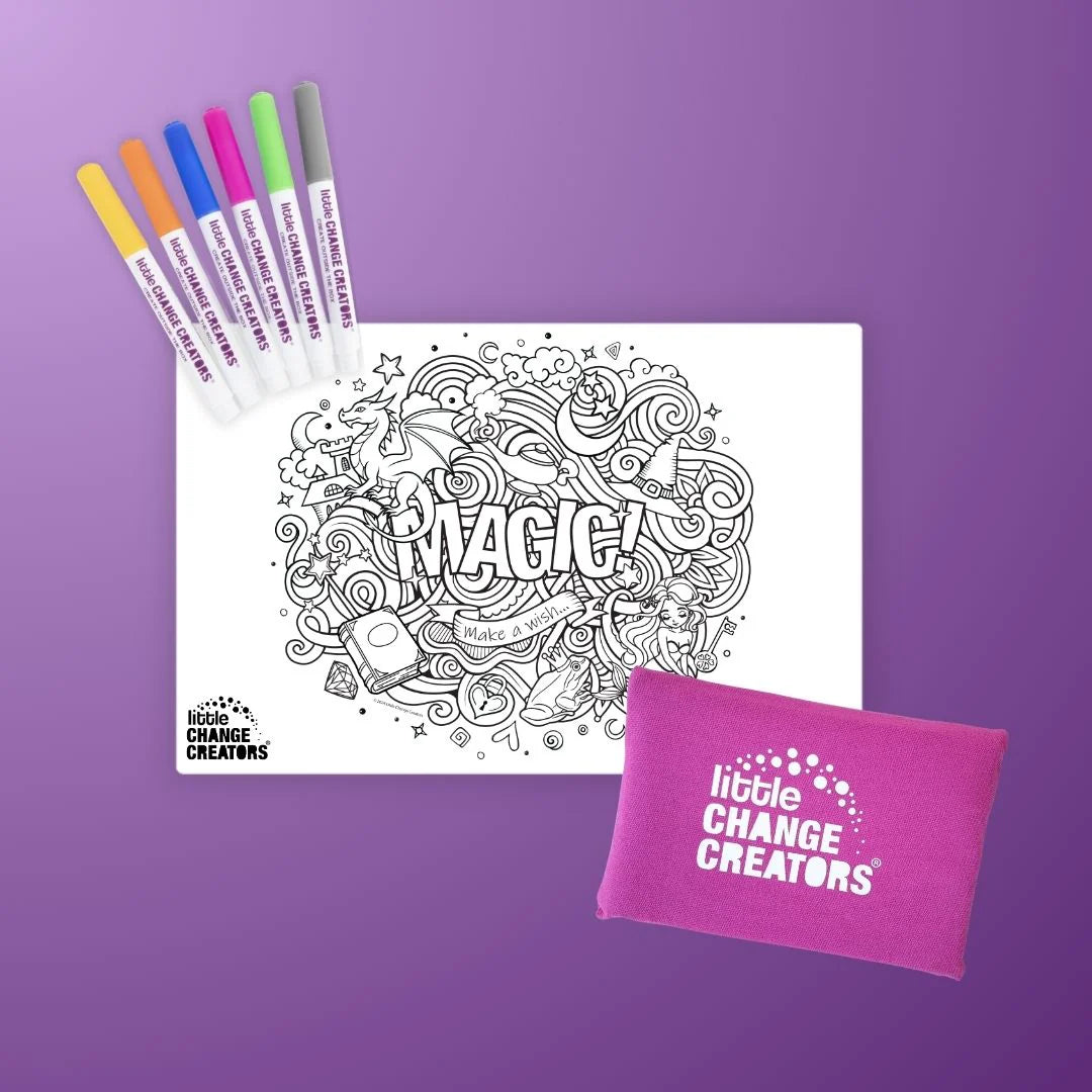 Little Change Creators Pocket Reuseable Colouring Set Magic