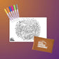 Little Change Creators Pocket Reuseable Colouring Set Roar