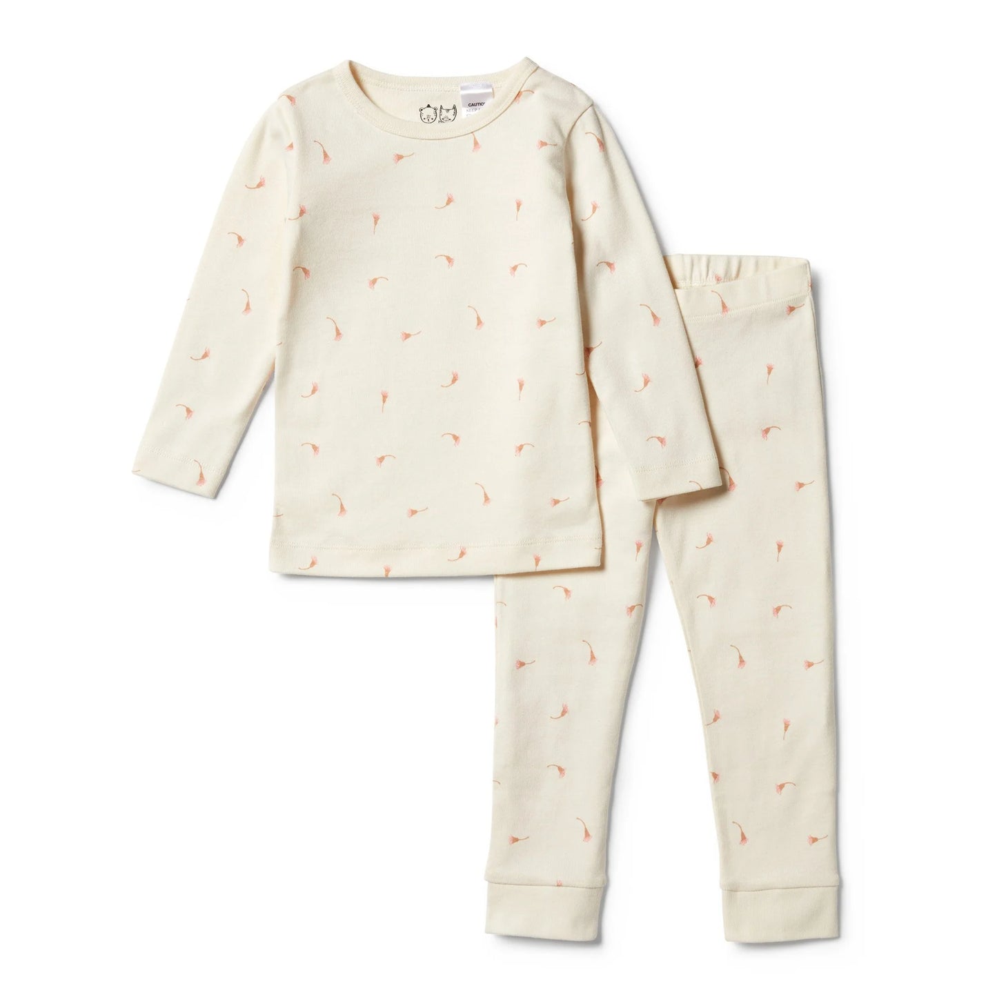 Wilson & Frenchy Organic Long Sleeve Pyjamas Little Blossom