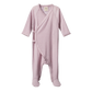 Nature Baby Merino Essential Kimono Stretch & Grow Pointelle Lilac