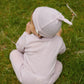 Nature Baby Merino Essential Knotted Beanie Pointelle Lilac