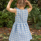 Milky Daisy Check Dress