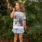 Milky Daisy Check Short