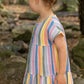 Milky Fiesta Crinkle Dress
