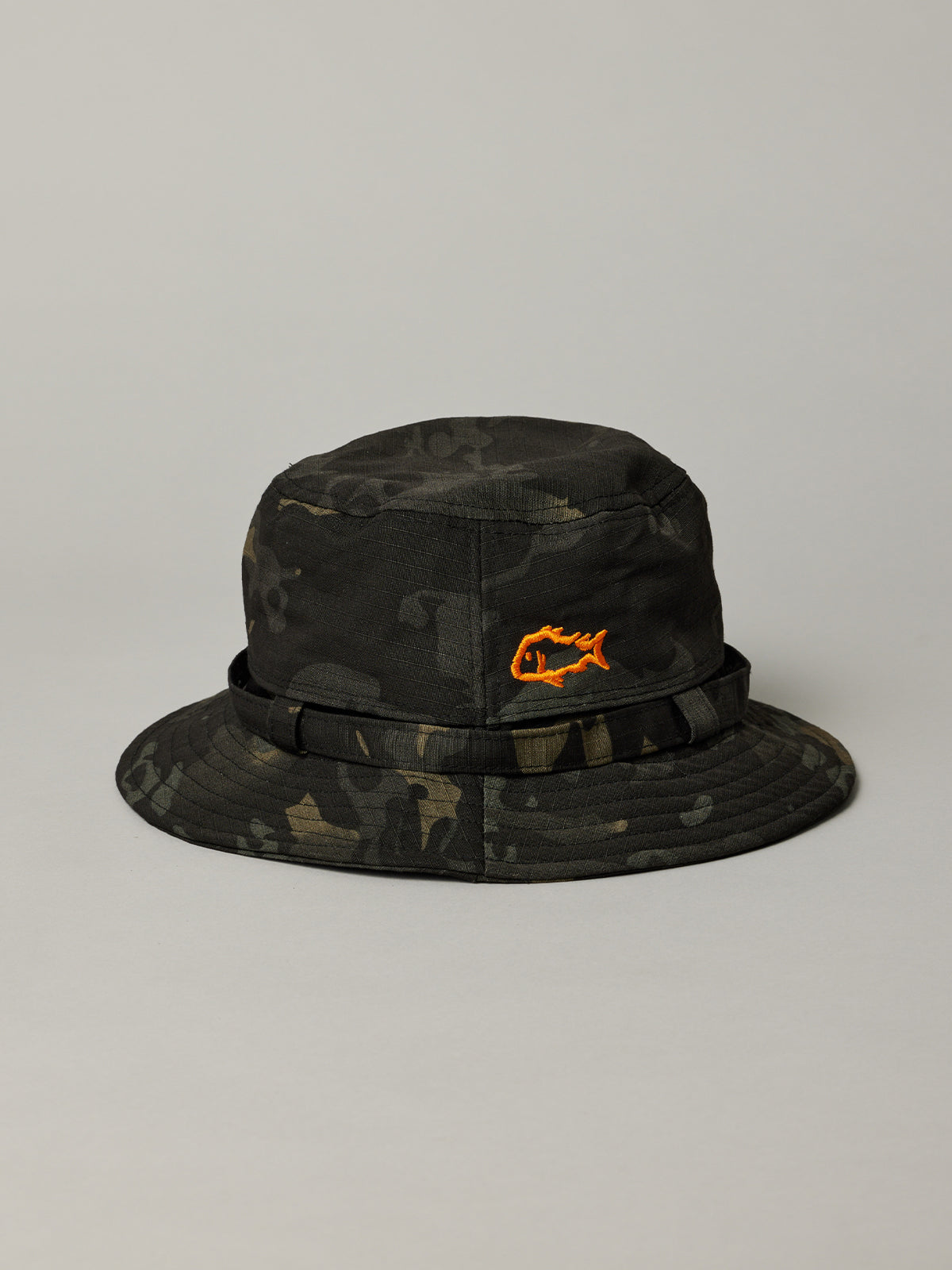 Just Another Fisherman Mini J.A. Fisherman Wide Brim Black Camo