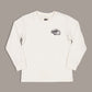 Just Another Fisherman Mini Snaps Long Sleeve Tee Antique White