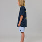 Just Another Fisherman Mini Do The Miles Tee Navy