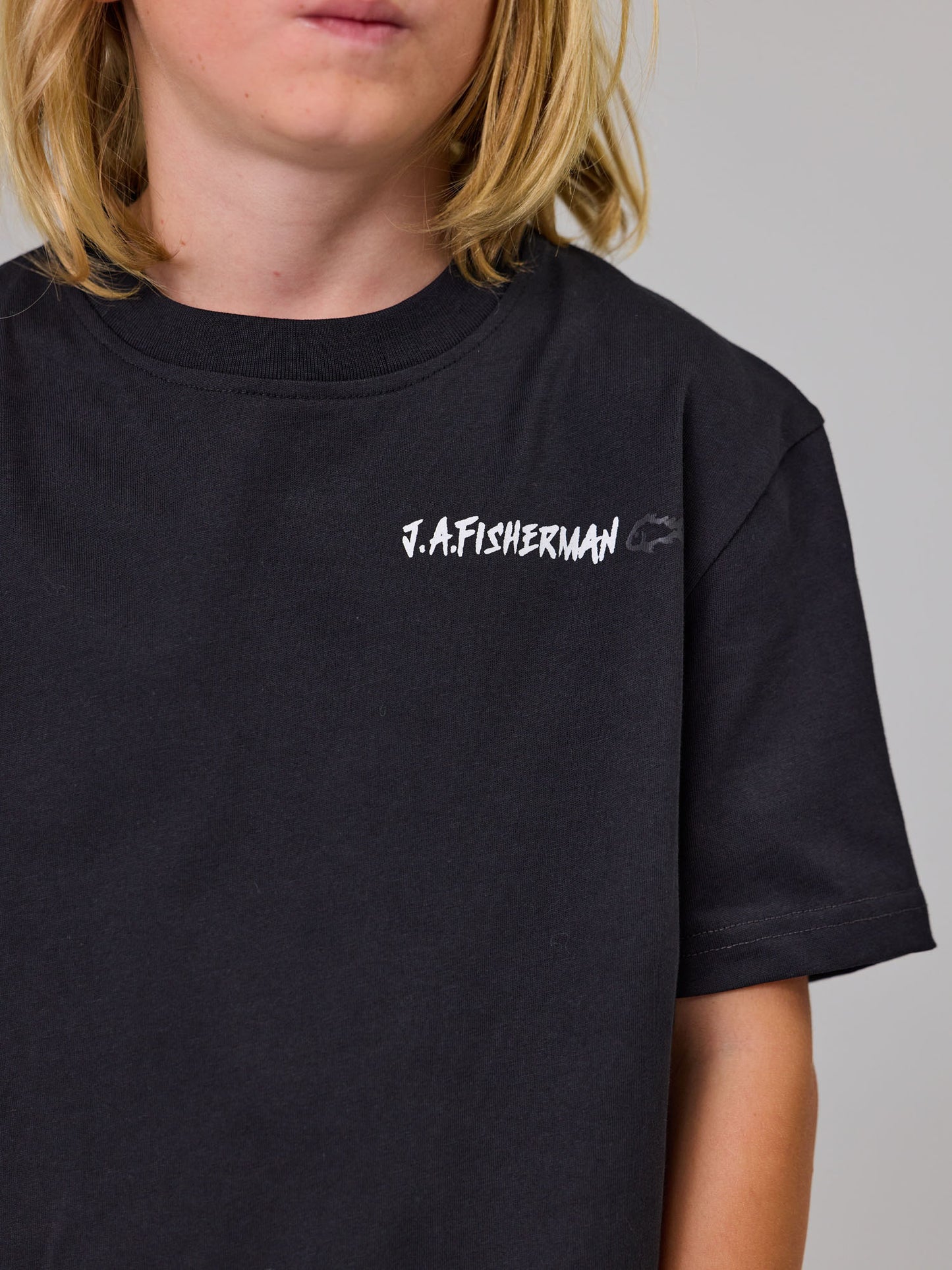 Just Another Fisherman Mini J.A. Fisherman Tee Black