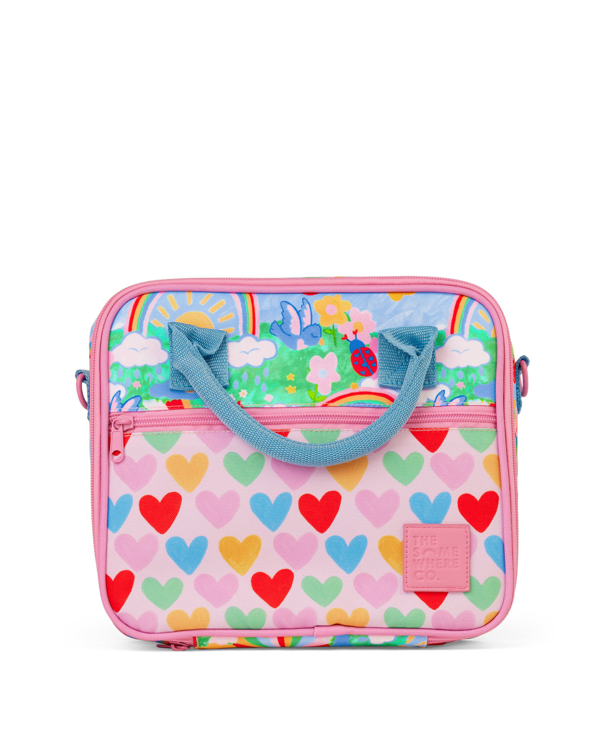 Mini Crunch Lunch Case Rainbow Garden