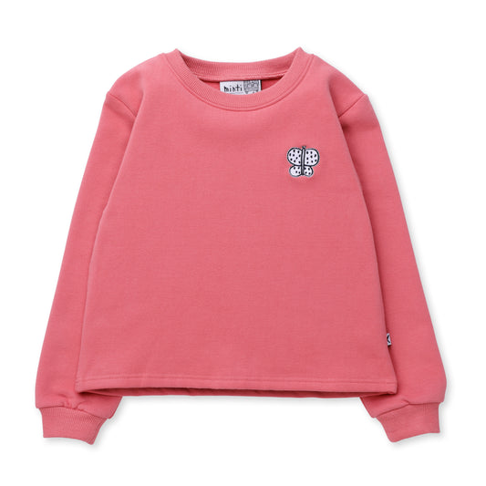 Minti Butterfly Patch Furry Crew Rose