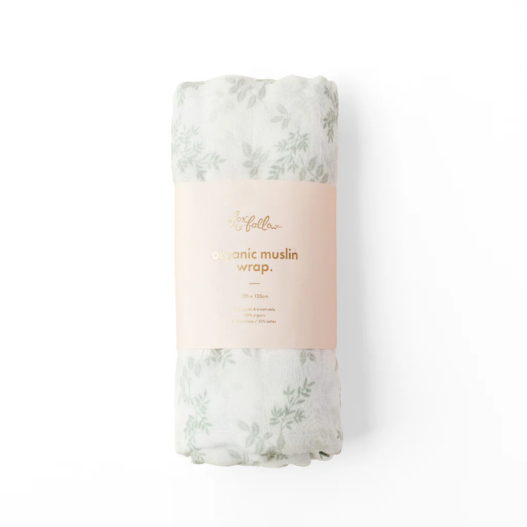 Fox & Fallow Cypress Organic Muslin Wrap