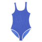 Minihaha Cobalt Blue/White Crinkle Swimsuit
