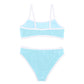 Minihaha Blue Fizz/White Crinkle Bikini