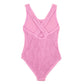 Minihaha Peony Cross Back Crinkle Swimsuit