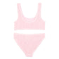 Minihaha Pale Pink Crinkle Bikini