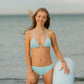 Minihaha Blue Fizz Crinkle Tri Bikini