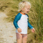 Minihaha Harvey Long Sleeve Rashie & Trunk Set