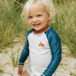 Minihaha Harvey Long Sleeve Rashie & Trunk Set
