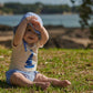 Nature Baby Arie Shorts Linen Blue Stripe