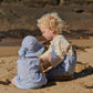 Nature Baby Linen Sunhat Blue Stripe