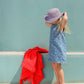 Grown Daisy Denim Shift Dress