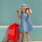 Grown Daisy Denim Shift Dress