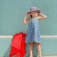 Grown Daisy Denim Shift Dress