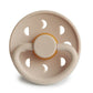 Frigg Moon Phase Natural Rubber Pacifiers Croissant