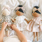 Frankie Doll Black Linen Spot