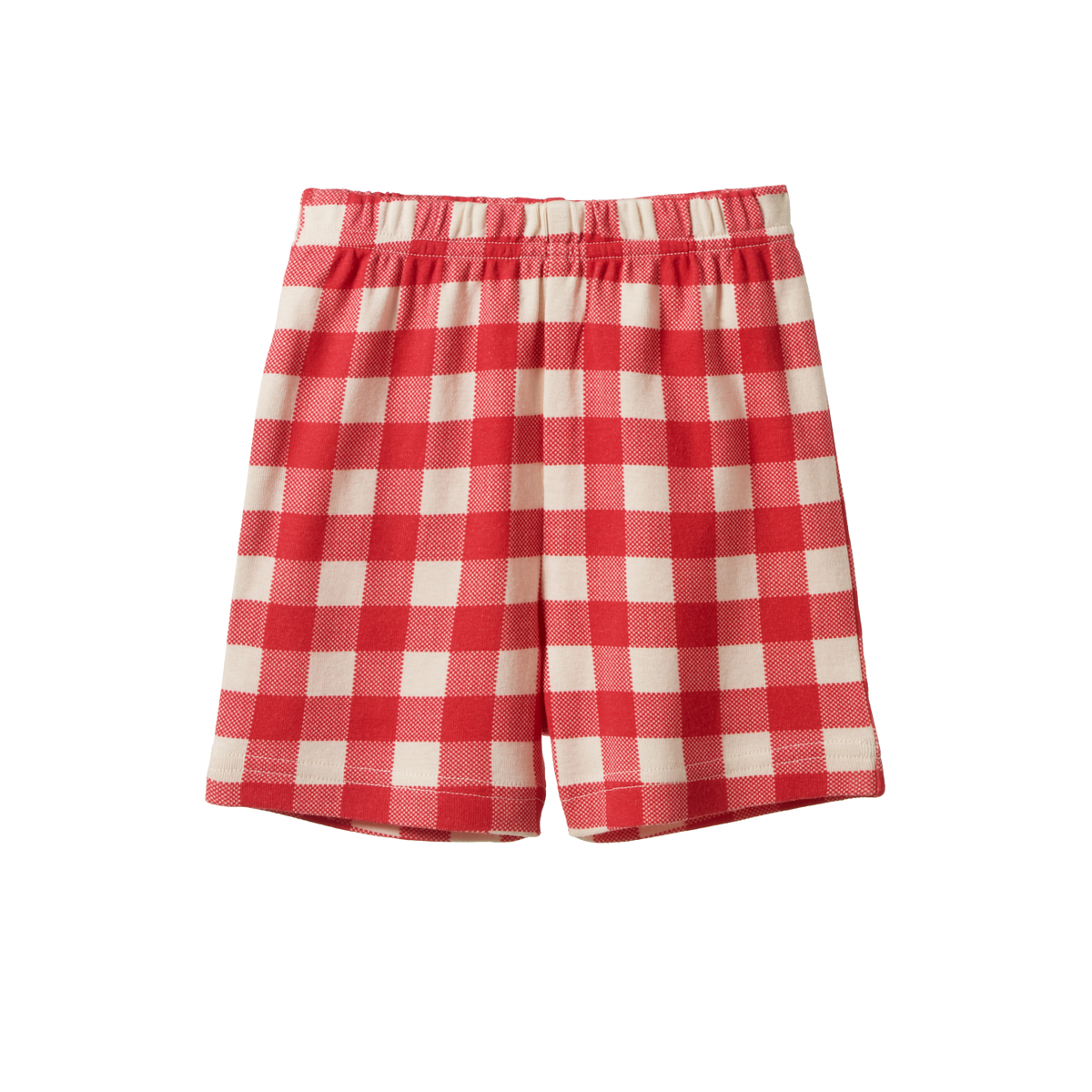 Nature Baby Shortie Pyjama Set Red Crispin Check