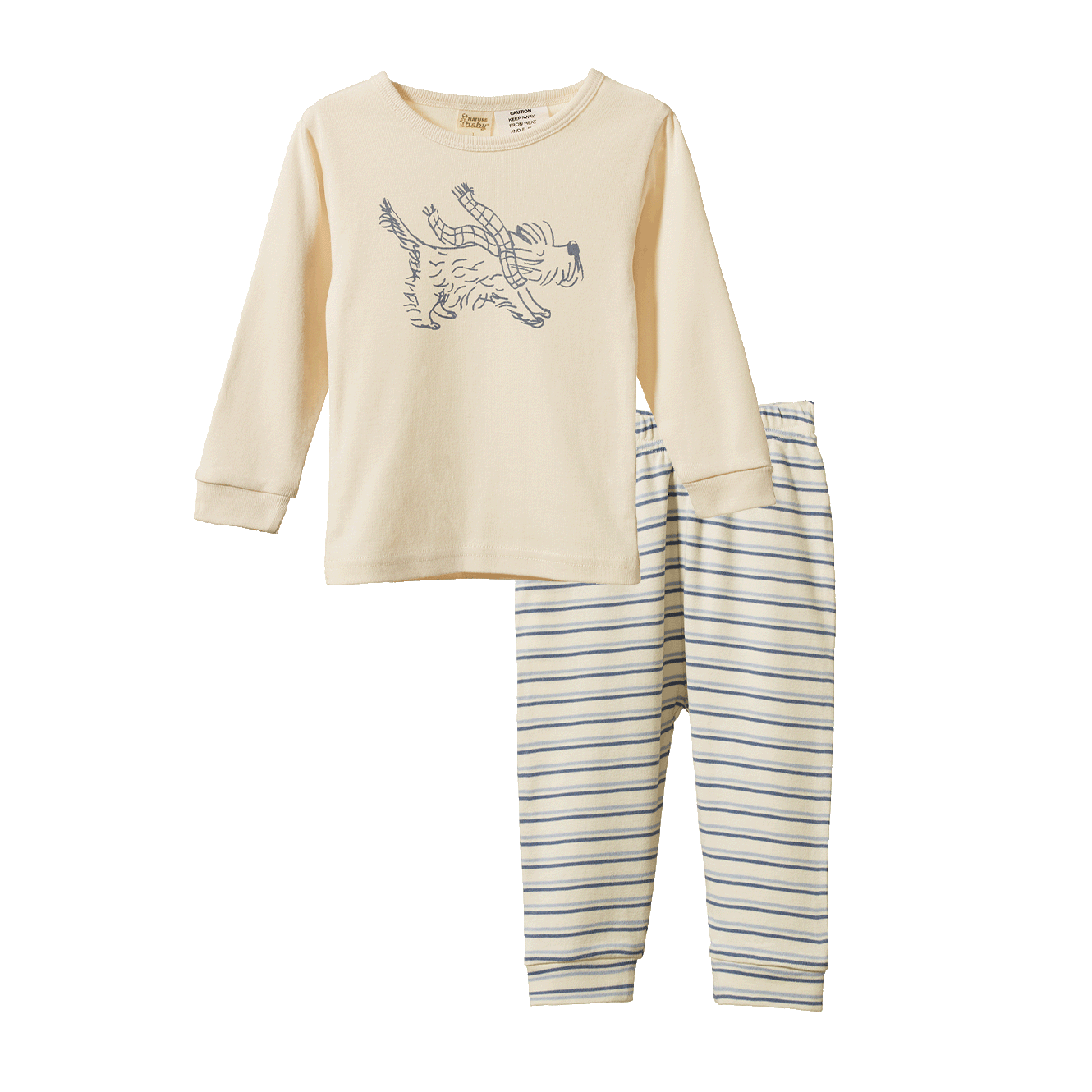 Nature Baby Long Sleeve Pyjamas Set Franklin Print
