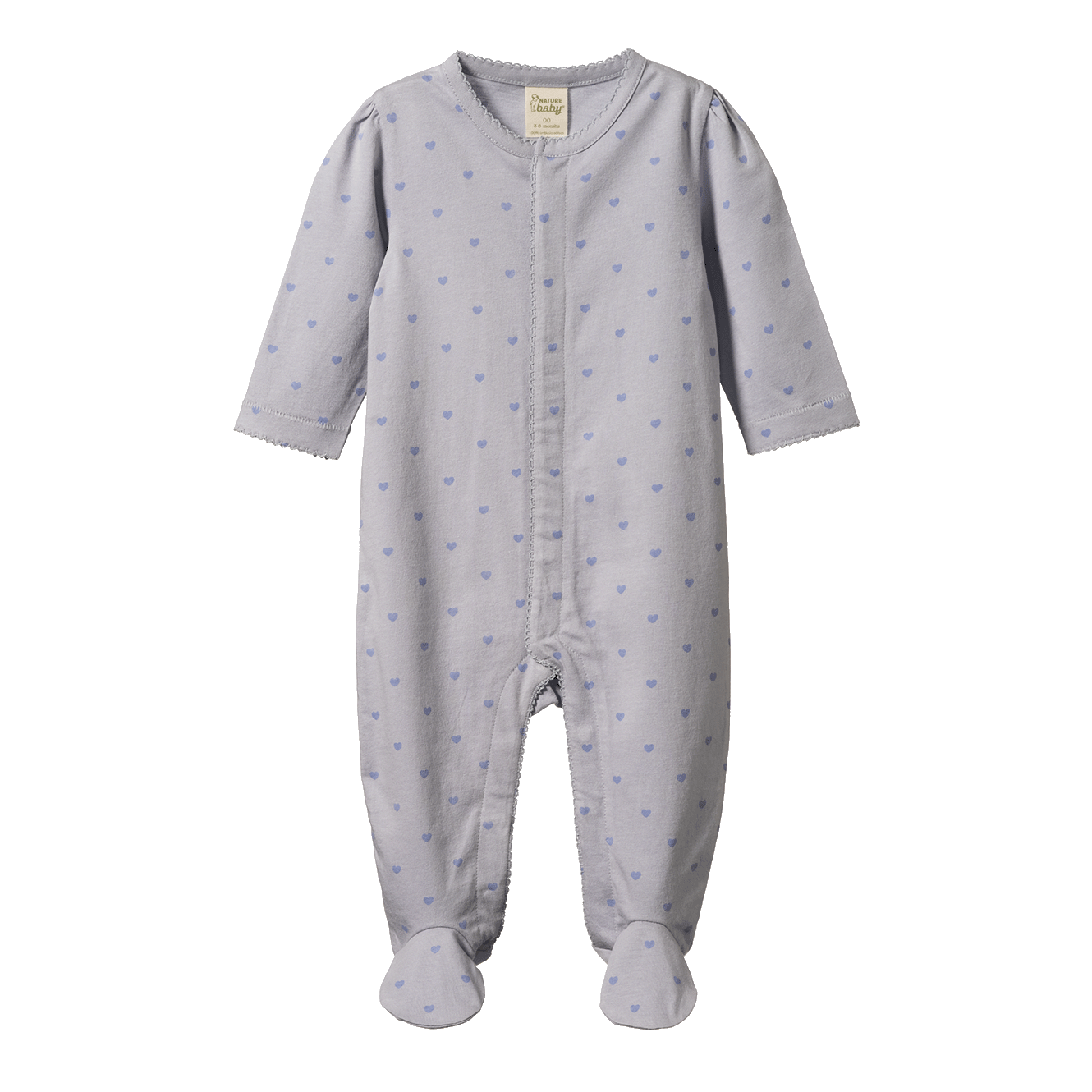 Nature Baby Lucy Suit Hearts Print