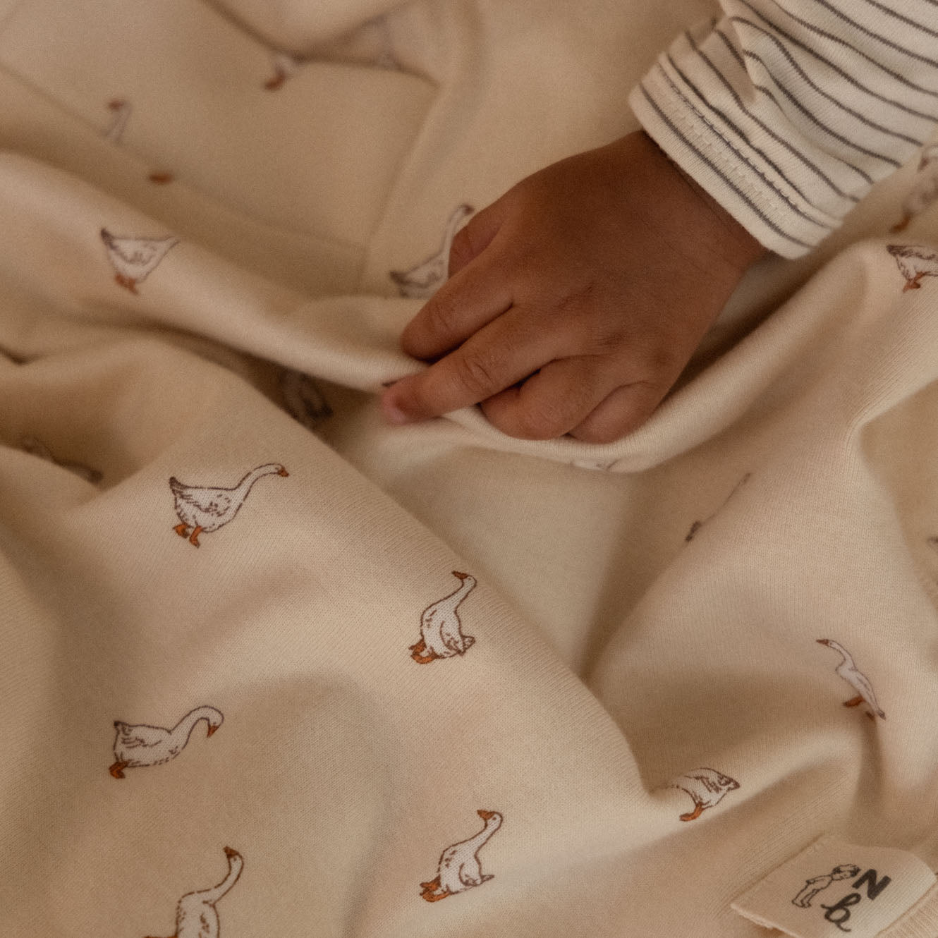 Nature Baby Cotton Sleeping Bag Goosey Print