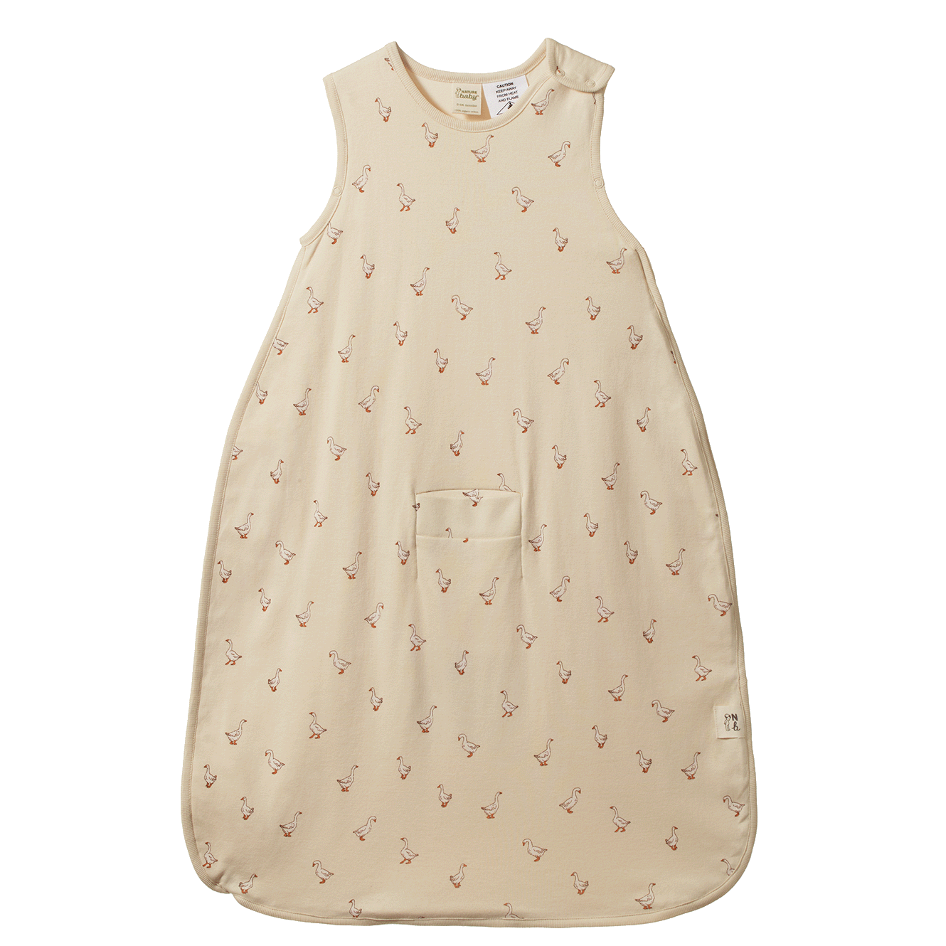 Nature Baby Cotton Sleeping Bag Goosey Print