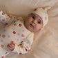 Nature Baby Long Sleeve Bodysuit Petite Flora Stamp Print